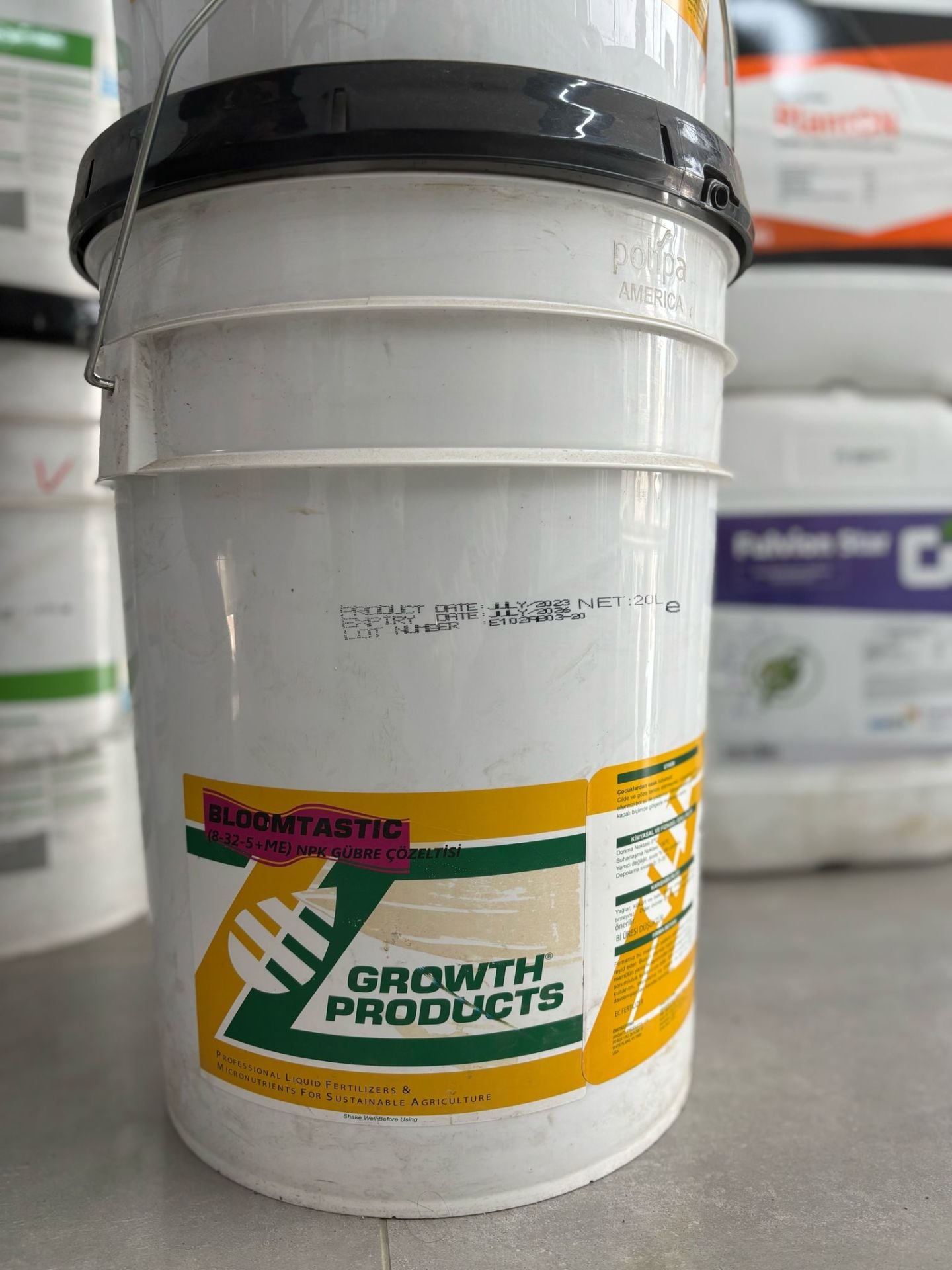 Growth Products Bloomtastic 8-32-5+ME 10 Lt