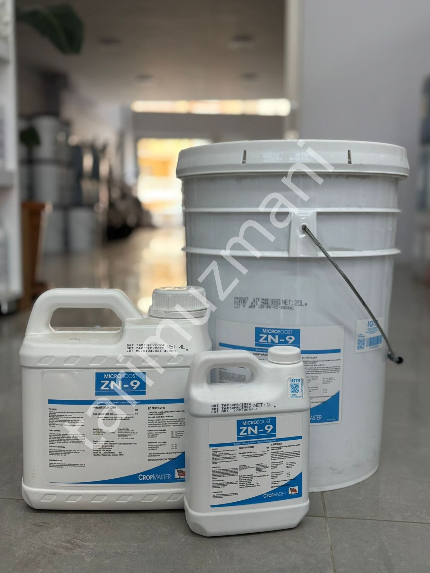 Cropmaster Microboost ZN 9 Çinko Şelatlı Gübre
