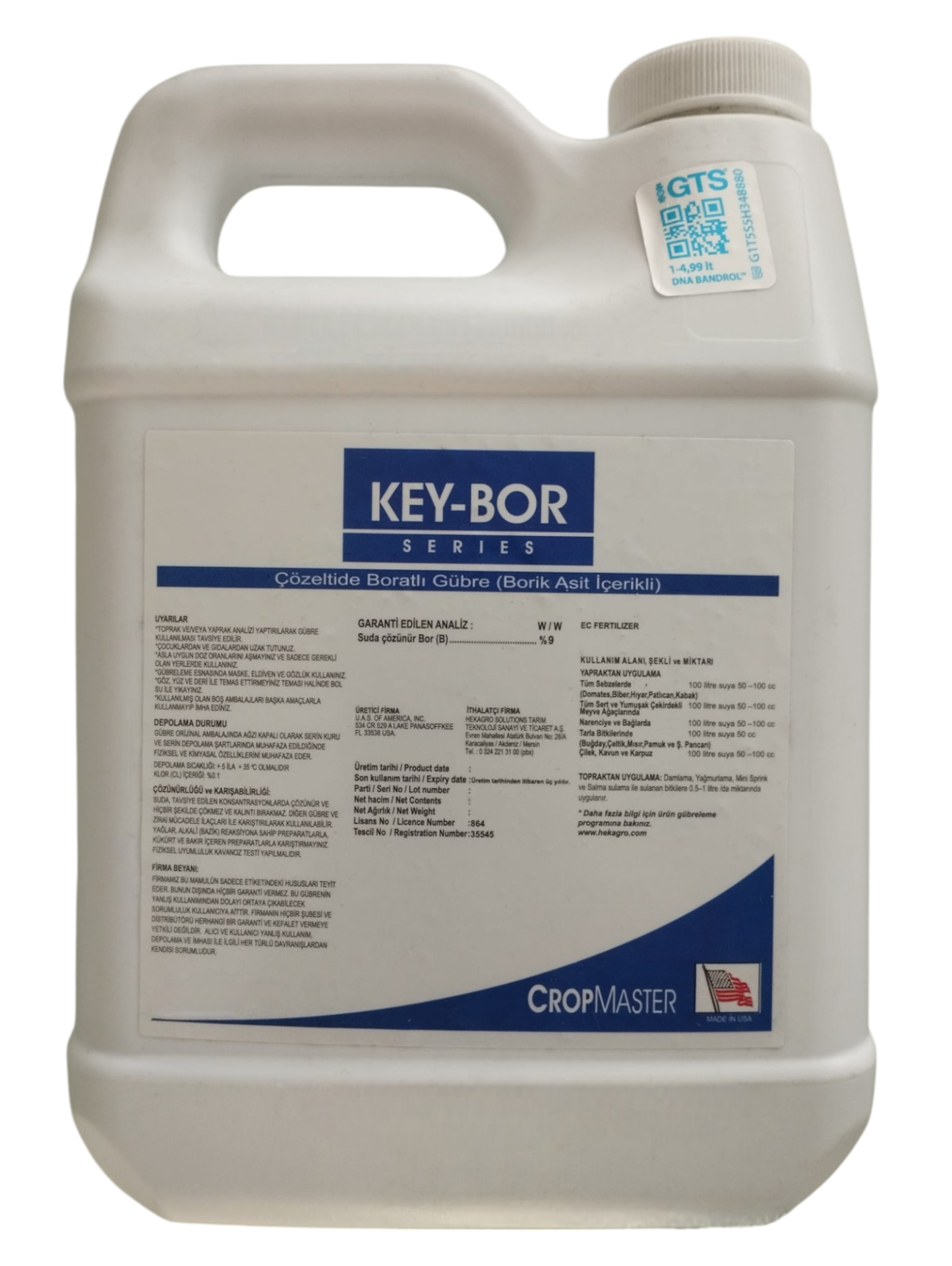 Cropmaster Key Bor 1Lt