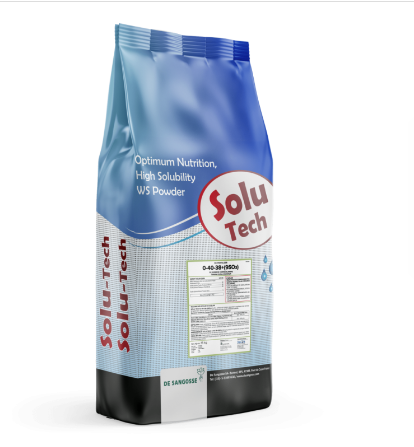 De Sangosse SOLU TECH 0-40-38+(9SO₃) Suda Çözünür PK Gübre