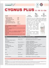 De Sangosse CYGNUS PLUS 8-19-0+Zn NP Gübre Çözeltisi Sıvı Gübre – Çinko Destekli Yüksek Fosforlu Bitki Besleme