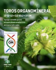 Toros Organomineral 12-12-12+(12 SO3)+15 OM 25 KG