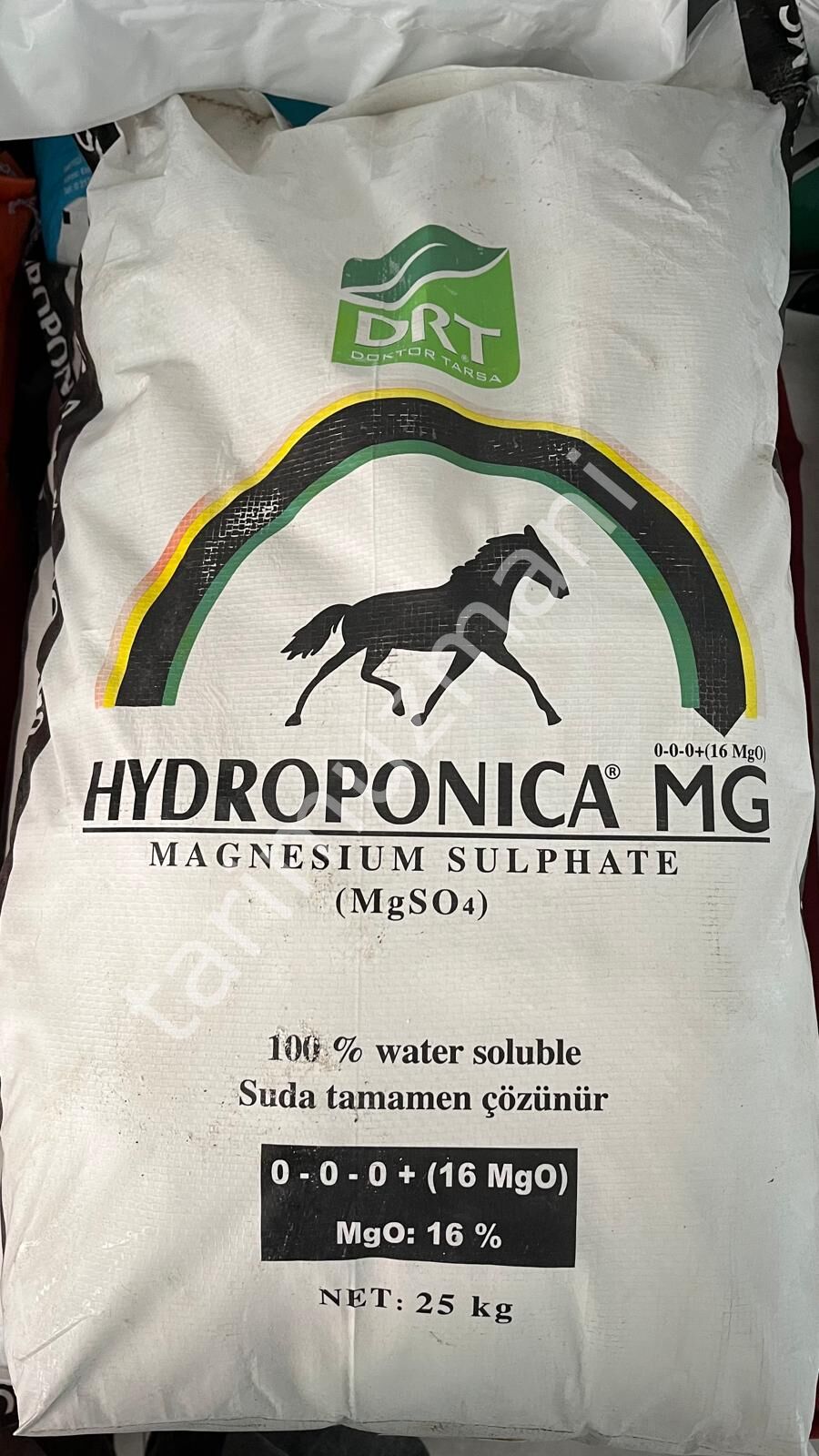 Doktor Tarsa Hydroponica MG Magnezyum Sülfat (MgSO₄) Suda Çözünür Gübre