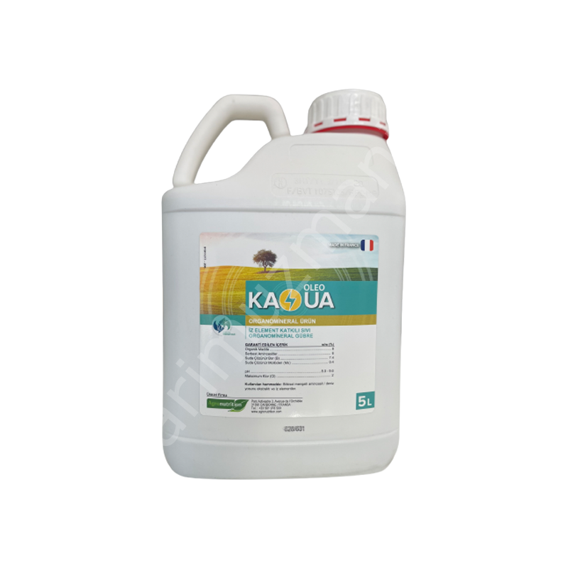 Agronutrition KAOUA OLEO İZELEMENT KATKILI SIVI ORGANİK GÜBRE 5 LT