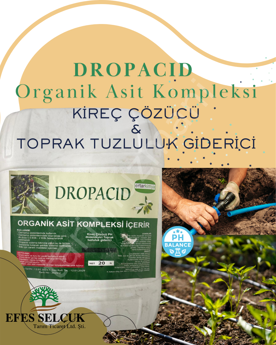 Ertar Kimya Dropacid  20 LT