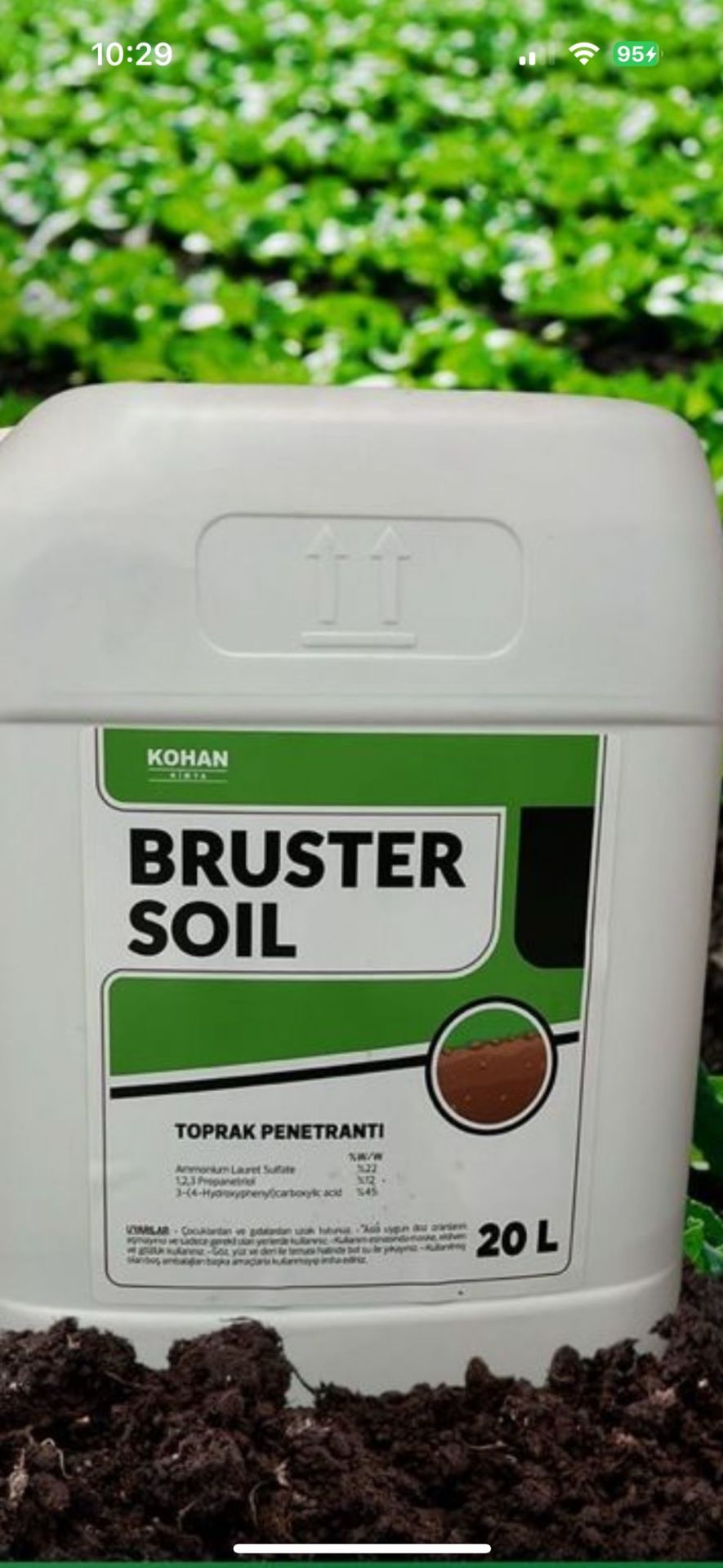 BRUSTER SOIL Toprak Penatranti 20 LT