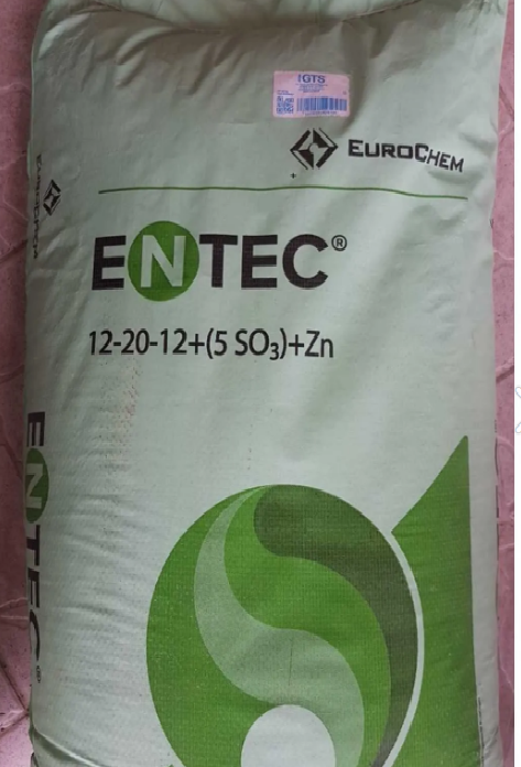 Entec 12-20-12+(5SO3)+Zn Akıllı Gübre - 40 KG