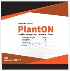 Egeon PlantOn Bitkisel Menşeli Sıvı Organik Gübre - 20 LT