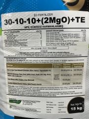 Agronutrition FERTIGONIA 30-10-10+(2MgO)+TE 15 KG AZOT AĞIRLIKLI TOZ GÜBRE