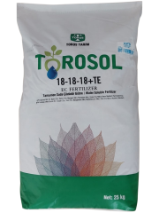 Torosol 18-18-18+TE Gübresi 25 KG | Dengeli Damlama NPK Gübresi