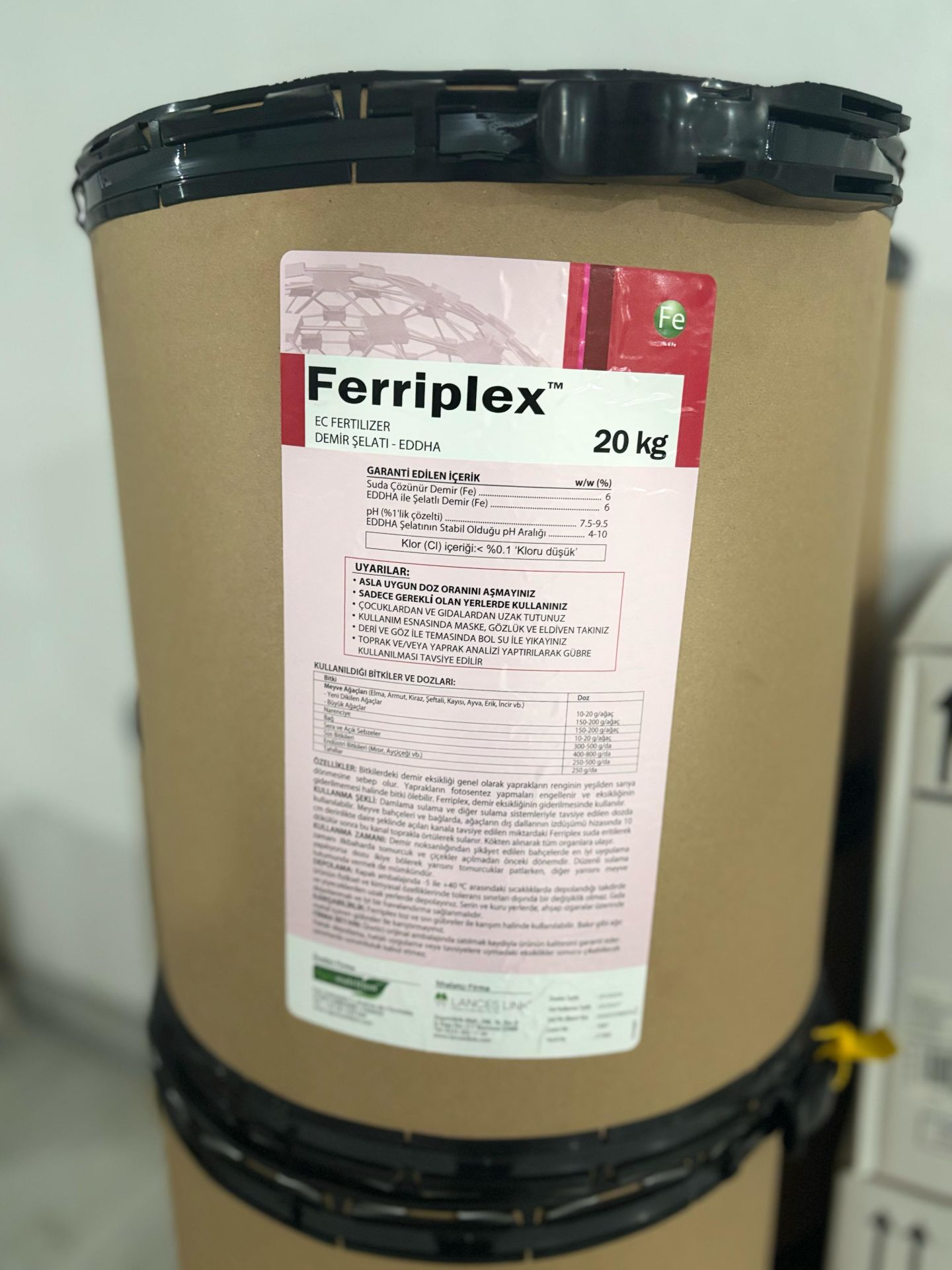 Agronutrition FERRIPLEX EDDHA Demir Şelatı