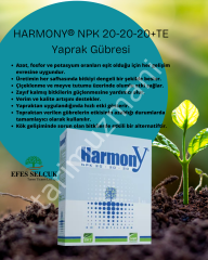 Doktor Tarsa HARMONY® NPK 20-20-20+TE Yaprak Gübresi 1kg
