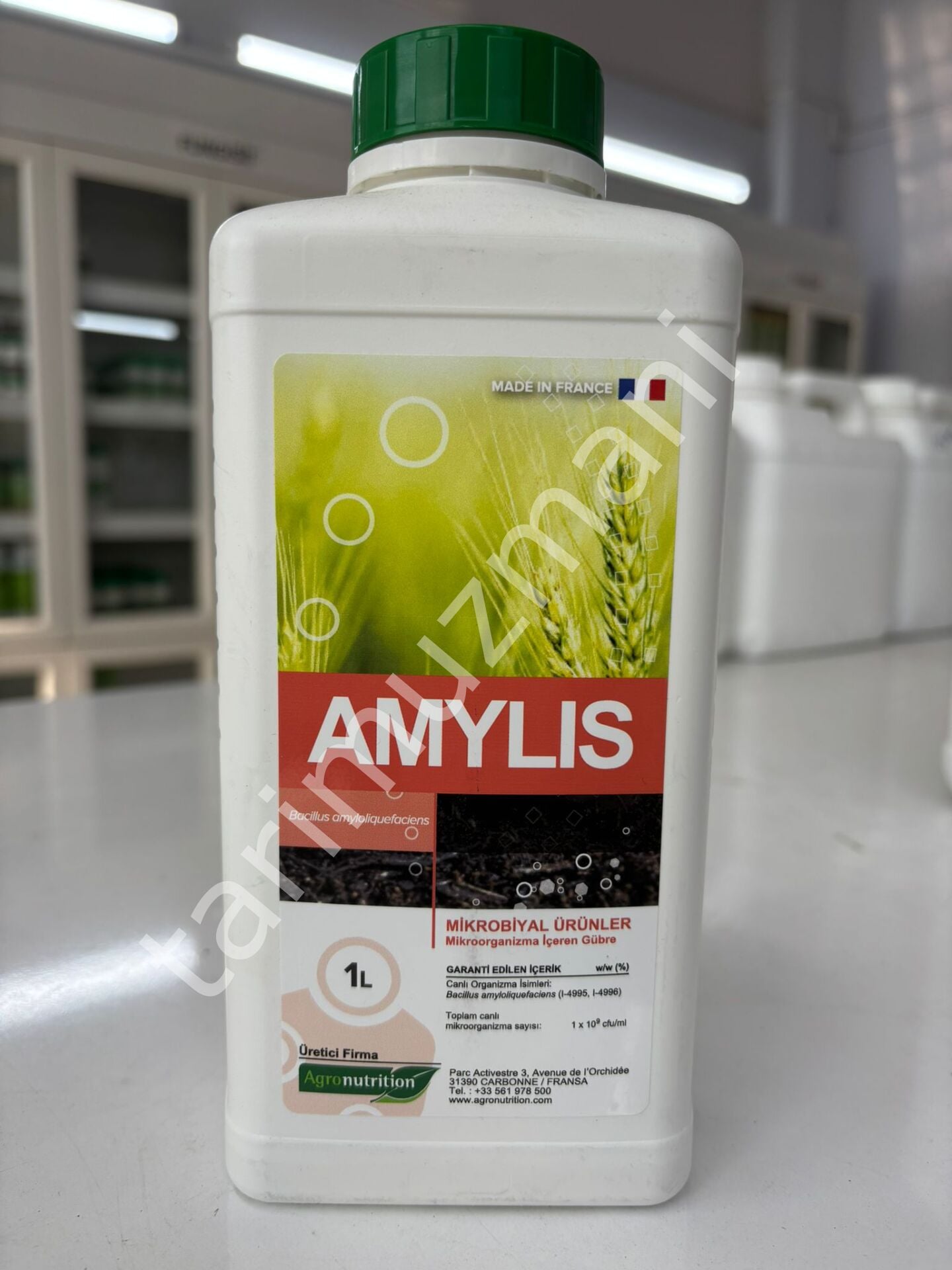 Agronutrition Amylis Mikrobiyal Gübre (Bacillus amyloliquefaciens I-4995 & I-4996)