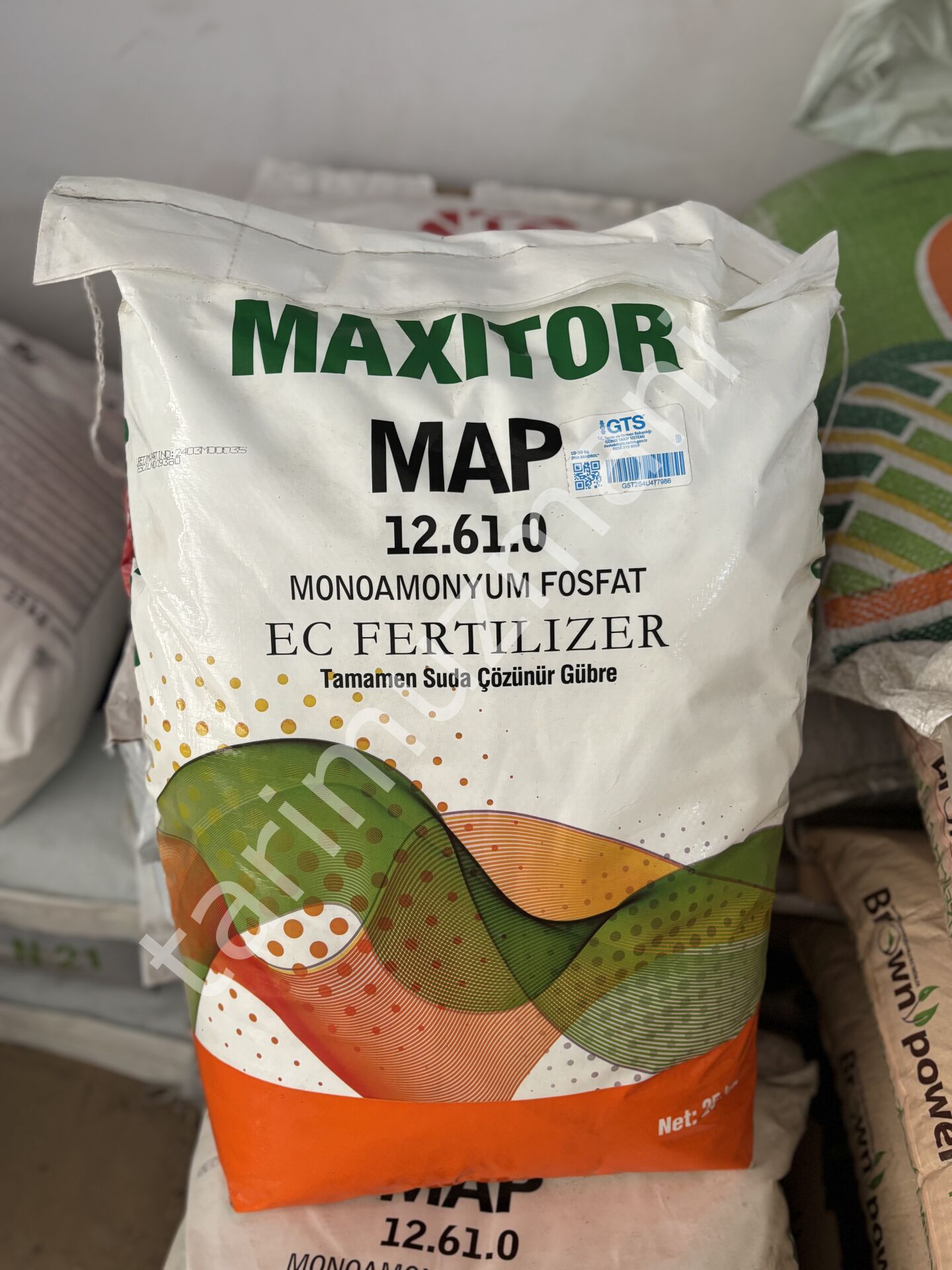 MAP MAXITOR 25 KG