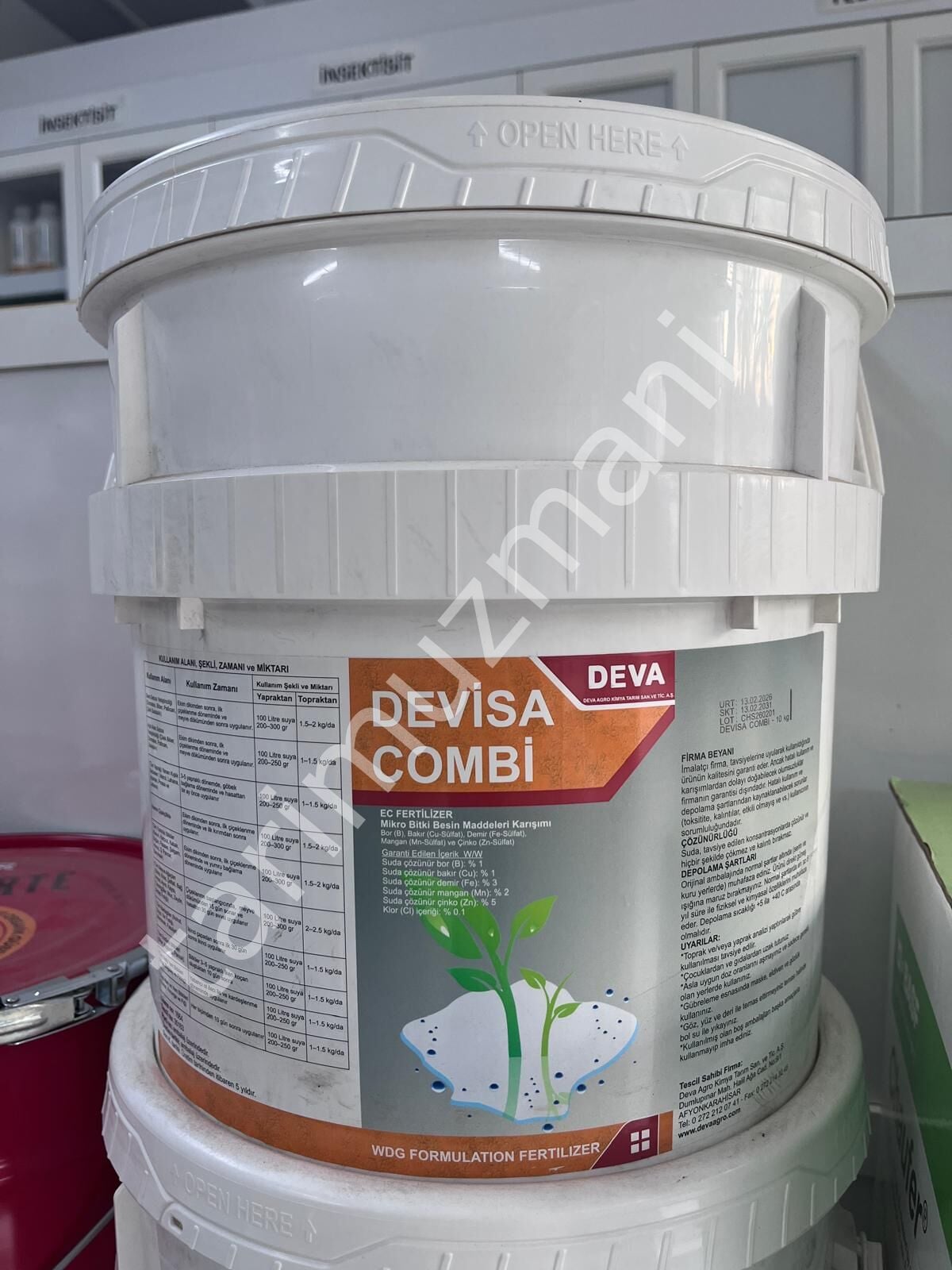 Devisa Combi Mikro Element Gübre – Çoklu İz Element Karışımı