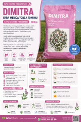 AlfaTohum Dimitra Medicago Sativa Kaplı Yonca Tohumu 10 kg